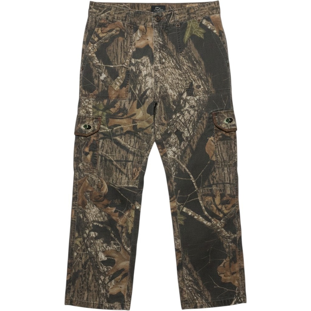 Mossy Oak Breakup Camo Cargo Pants Womens 10 Ripstop Cotton Hunting Trousers